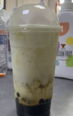 Roast Black Sugar Milk Bubble Tea 500ml