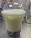 Vanilla Milk Bubble Tea 500ml